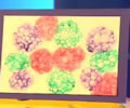 Fazendo um quadro com bolhas impressas