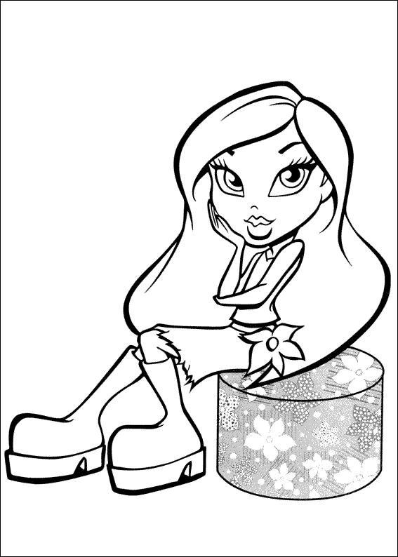 Bratz em cima do pom-pom