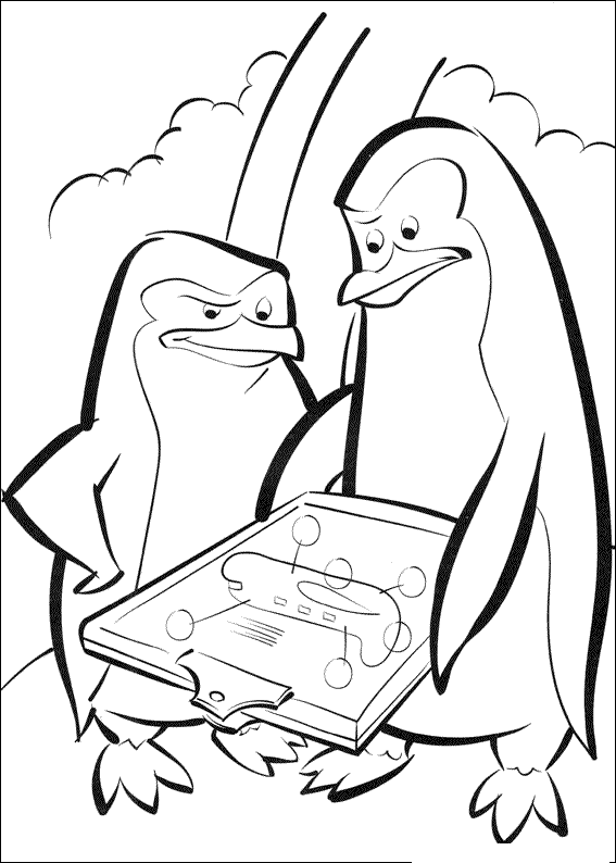 Pinguins do Madagascar 2 planejando