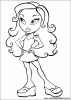 Bratz para colorir