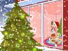 Menina Olhando Árvore de Natal