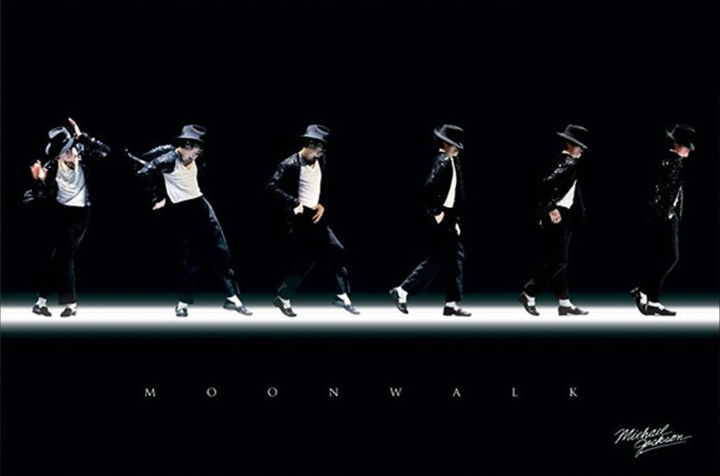 Michael Jackson Moonwalker Dançando