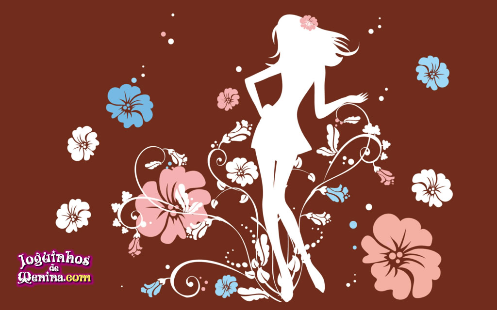 Girl in flower Girl in flower
