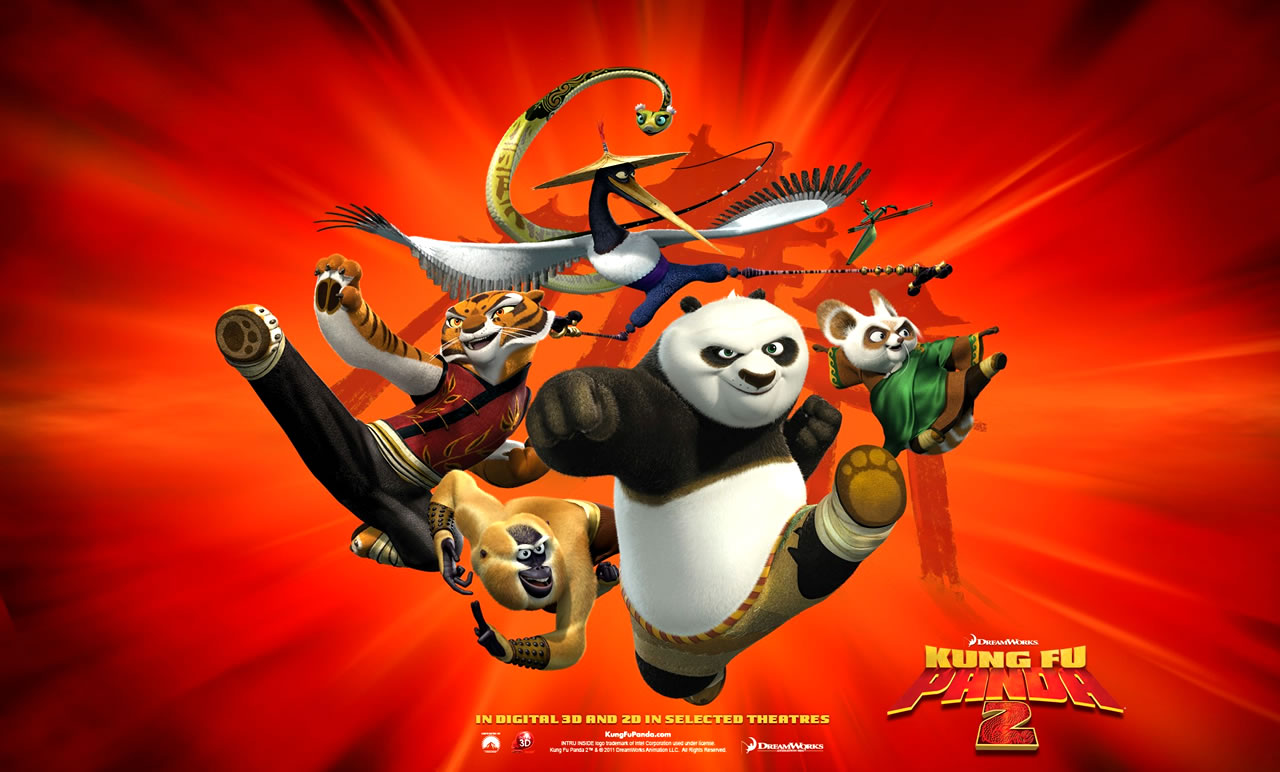 Papél de parede do Kung Fu Panda 2