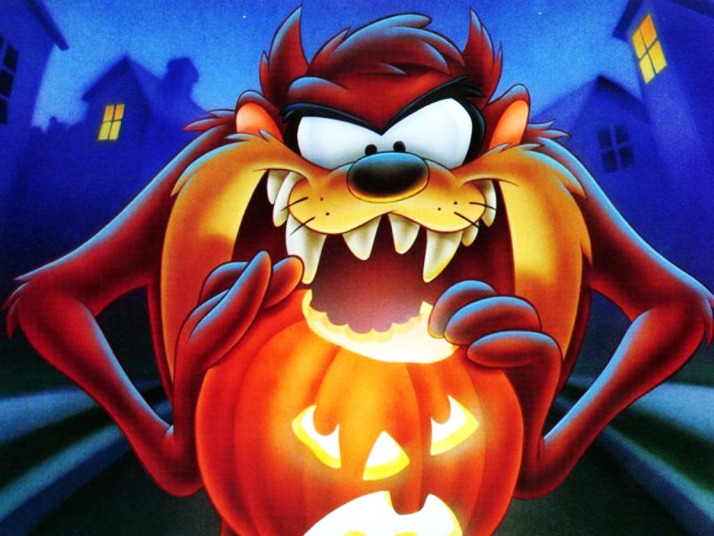 Taz no dia das bruxas (halloween)