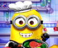 Cozinhando na cozinha do Minion