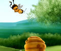 Ajudando a abelha a passar pelos obstáculos
