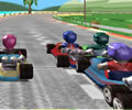 Corrida de Kart na Ilha