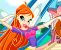 Fashion da Winx Bloom e Flora