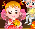 A festa de halloween da Baby Hazel