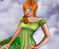 Flower Daisy Dress UP - Vestindo Flora