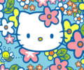 Hello Kitty - Abelhas no jardim