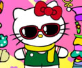 Hello Kitty Makeover - Vestindo Hello Kitty