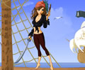 Lady Pirate - Vestindo a pirata