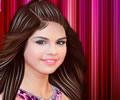 Maquiando Selena Gomez