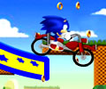 Pilotando a Moto do Sonic