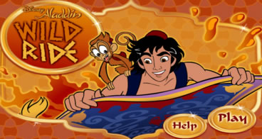 Aladdin e o Rio Selvagem - Jogos do Aladdin