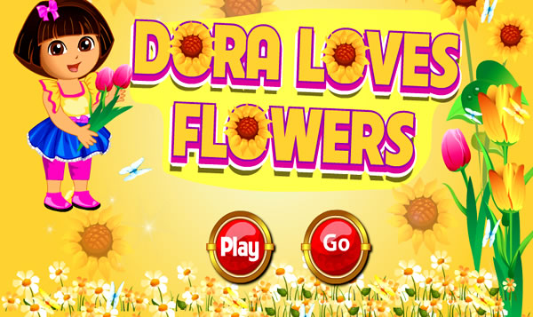 O amor de Dora pela flores
