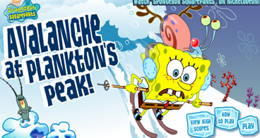 Avalanche Planquetons Bob Esponja