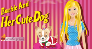 Barbie and Her Cute Dog - Pet Shop da Barbie