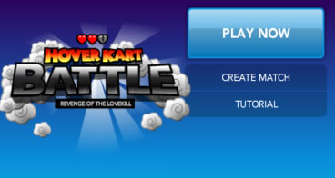 Batalha de Hover Kart Multiplayer