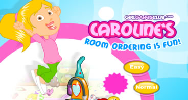 Carolines room ordering is fun - Arrumar quarto