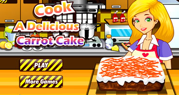 Cozinhando um bolo de cenoura