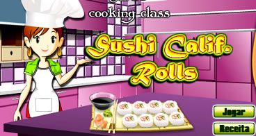 Cozinhando Sushis Californiano