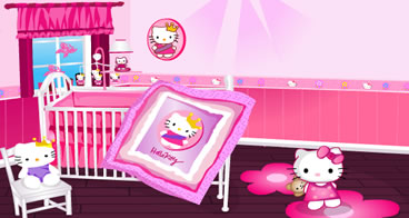 Decoração da Hello Kitty