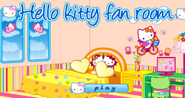 Decorando o quartinho da Hello Kitty