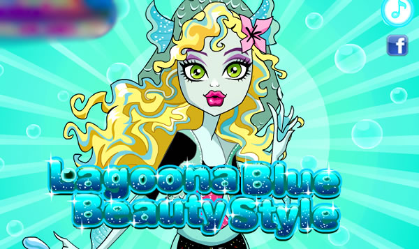 Estilo sereia de Lagoona Blue de Monster High