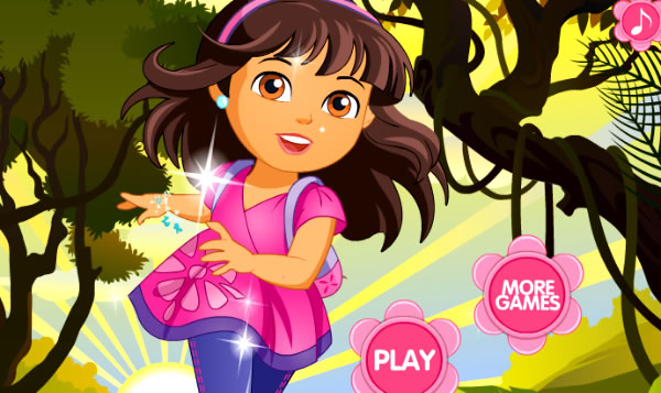 Explorando a natureza com as roupas novas da Dora