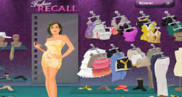 Fashion Recall - Jogos de estilistas moda