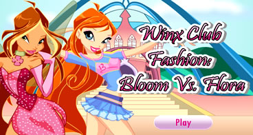 Fashion da Winx Bloom e Flora