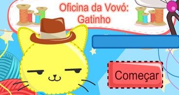 Fazendo Gatinho de Pelúcia na Oficina da Vovó