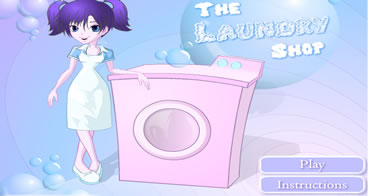 Lavando Roupas na Lavanderia