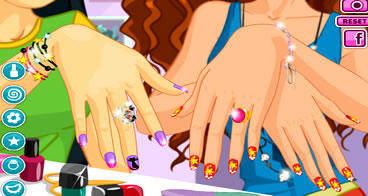 Manicure para a festa com as amigas