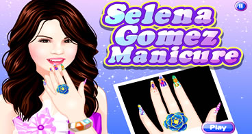 Manicure Perfeita em Selena Gomez