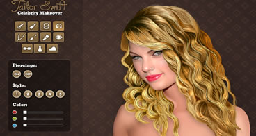 Maquiagem Real em Taylor Swift