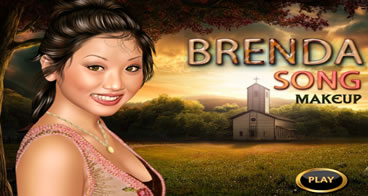 Maquiando Brenda Song