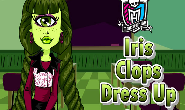 Moda escolar na Iris Clops da Monster High