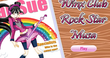 Musa Winx - Estrela do Rock
