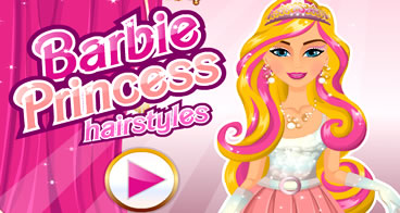 Novo Estilo de Cabelo para a Princesa Barbie