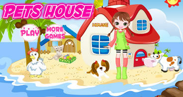 Pets House - Jogos de cenário pet