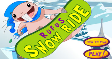 Rufus Snowride - Jogos de snowboard