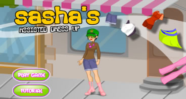 Sashas Assisted Dress Up - Assistente de moda