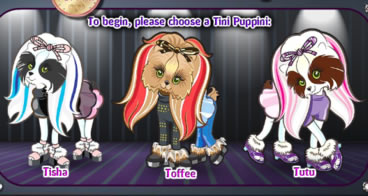 Tini Puppini - Jogos de moda cachorros