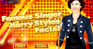 Tratamento facial vip em Harry - One Direction