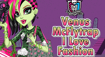 Venus McFlytrap adorando a moda fashion