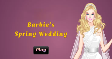 Vestidos para o Casamento da Barbie na Primavera